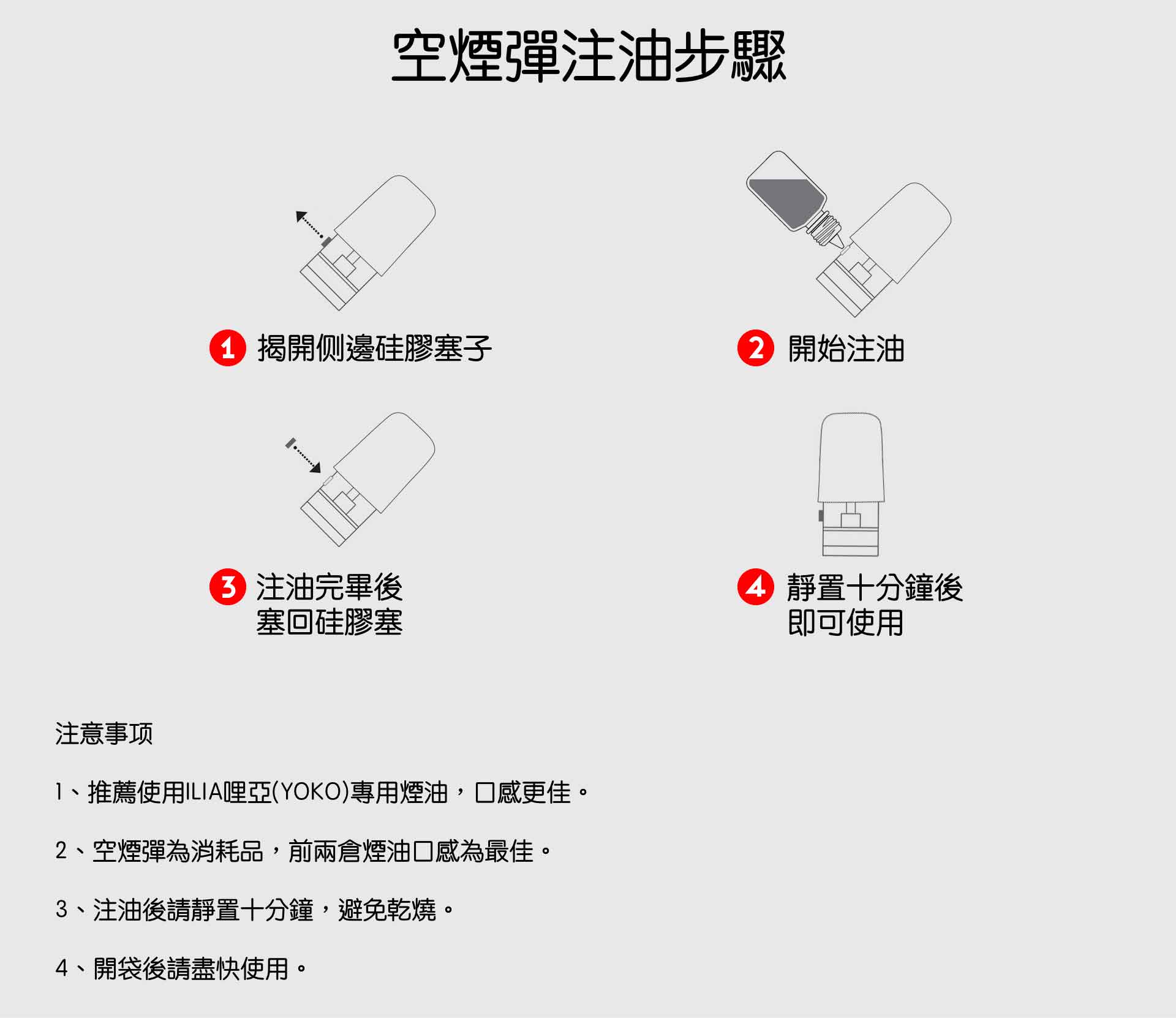 ILIA一代空彈